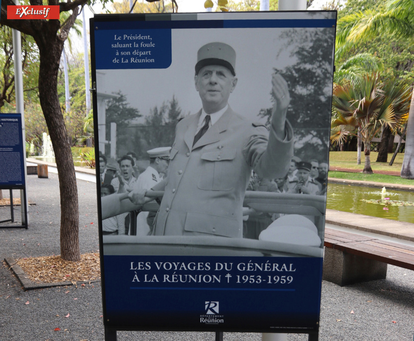 De Gaulle, une personnalité très populaire dans l'île à l'époque