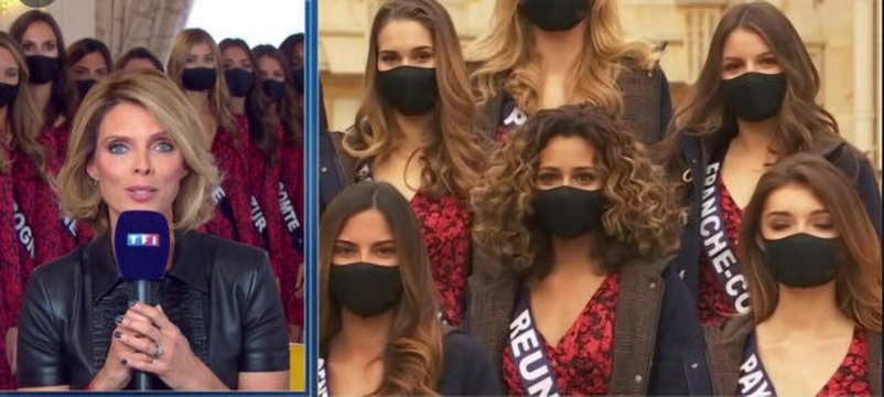 Sylvie Tellier dans le Journal de 13h de TF1, et gros plan sur notre Miss Réunion Lyna Boyer