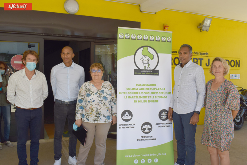 Nicolas Vouillon, Gaël Grimaud, Monique Cathala, Christophe Coindevel et Isabelle Pitarch Chaussalet