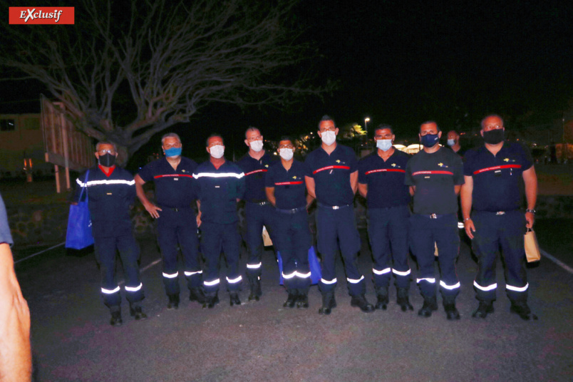 Les sapeurs-pompiers et militaires engagés dans l’incendie du Maïdo remerciés Les sapeurs-pompiers et militaires engagés dans l’incendie du Maïdo remerciés