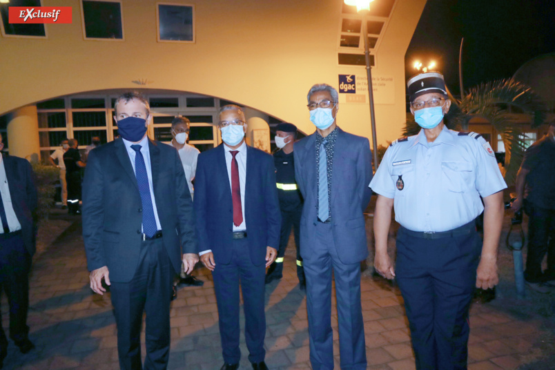 Les sapeurs-pompiers et militaires engagés dans l’incendie du Maïdo remerciés Les sapeurs-pompiers et militaires engagés dans l’incendie du Maïdo remerciés
