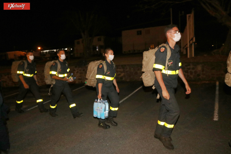 Les sapeurs-pompiers et militaires engagés dans l’incendie du Maïdo remerciés Les sapeurs-pompiers et militaires engagés dans l’incendie du Maïdo remerciés