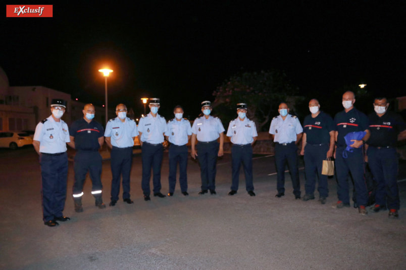 Les sapeurs-pompiers et militaires engagés dans l’incendie du Maïdo remerciés Les sapeurs-pompiers et militaires engagés dans l’incendie du Maïdo remerciés
