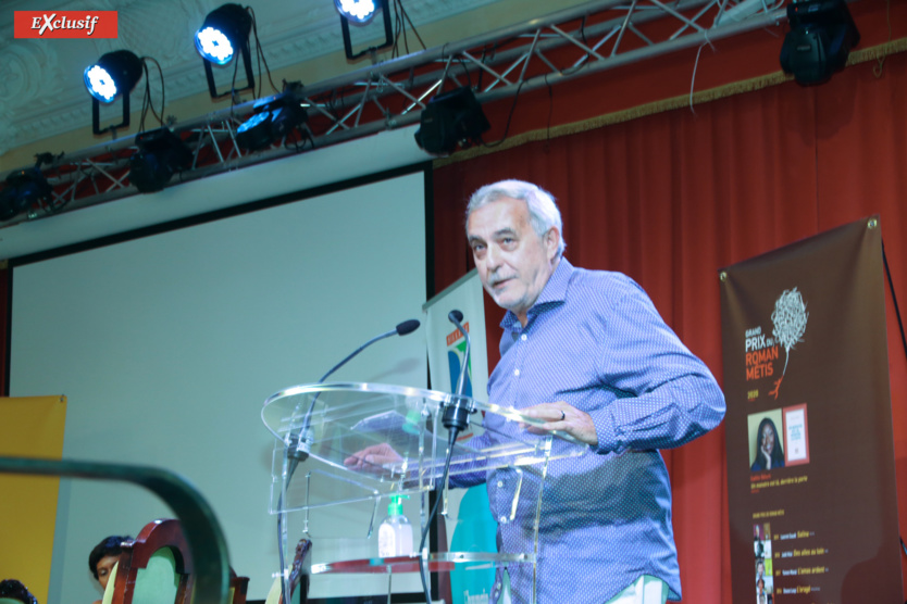 Philippe Vallée, président de l'association La Réunion des Livres