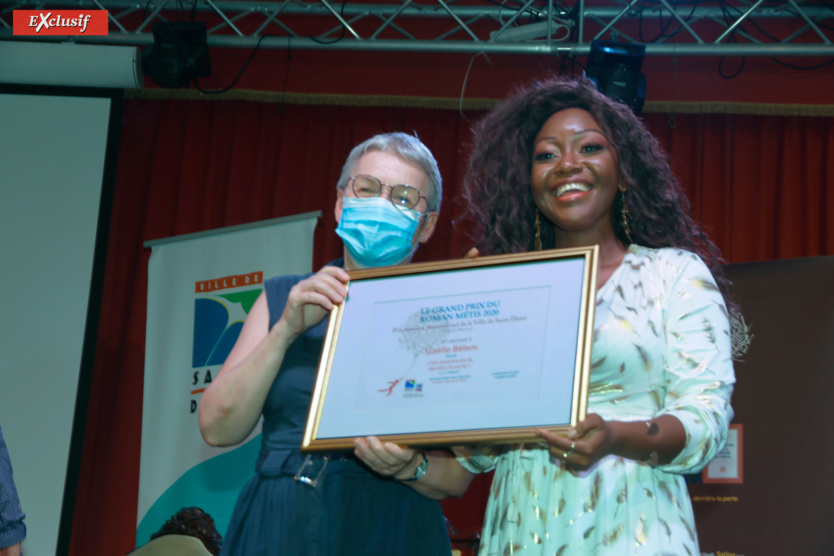 Christine Richet, directrice des Affaires Culturelles de La Réunion, et Gaëlle Bélem Christine Richet, directrice des Affaires Culturelles de La Réunion, et Gaëlle Bélem