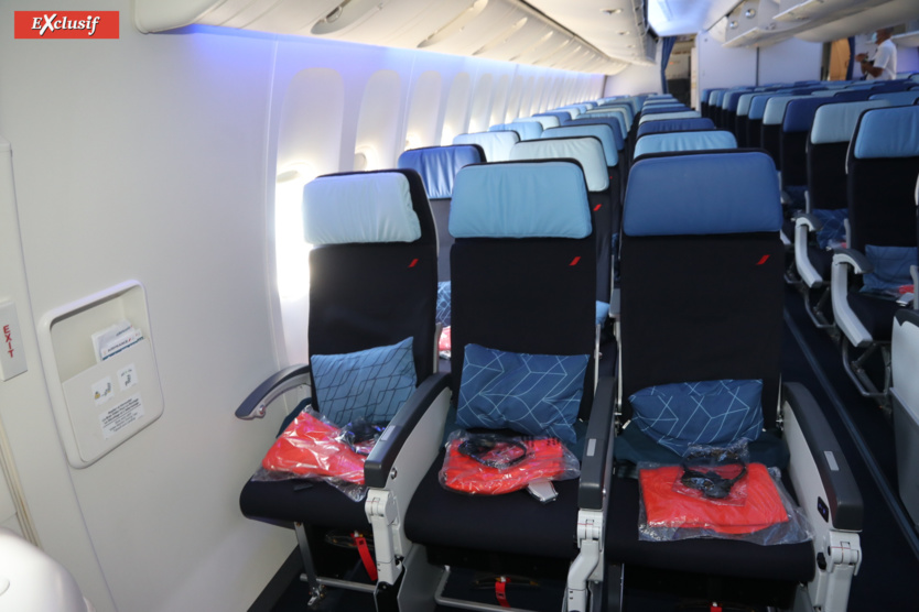 La cabine Economy comporte 430 sièges La cabine Economy comporte 430 sièges