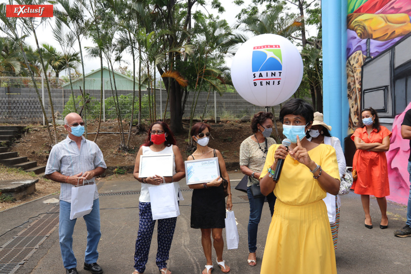 Journée du Bénévolat: une superbe fresque inaugurée à Saint-Denis Journée du Bénévolat: une superbe fresque inaugurée à Saint-Denis