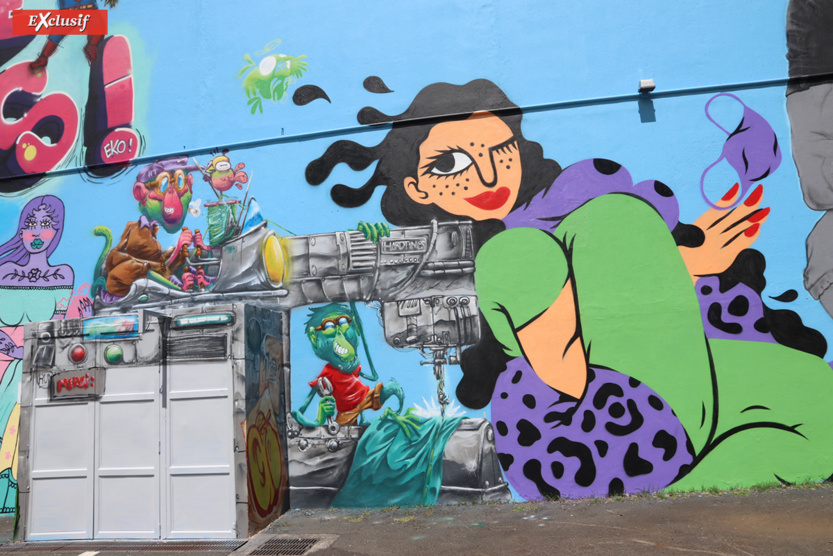 Journée du Bénévolat: une superbe fresque inaugurée à Saint-Denis
