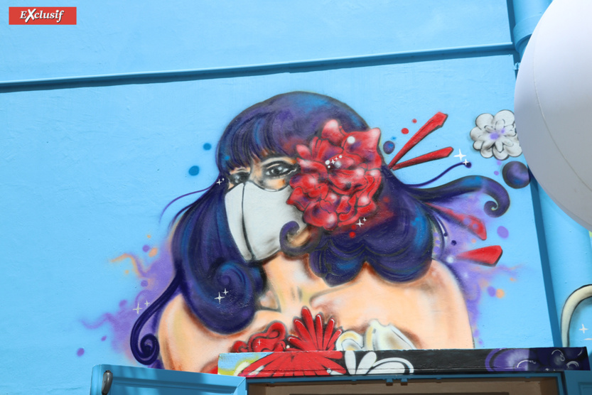 Journée du Bénévolat: une superbe fresque inaugurée à Saint-Denis