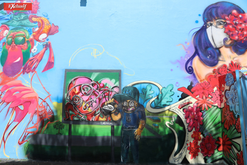 Journée du Bénévolat: une superbe fresque inaugurée à Saint-Denis Journée du Bénévolat: une superbe fresque inaugurée à Saint-Denis