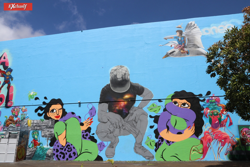 Journée du Bénévolat: une superbe fresque inaugurée à Saint-Denis