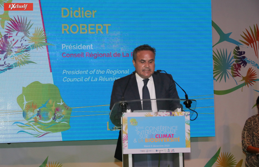 Didier Robert, président de Région, très impliqué sur ce sujet de la biodiversité Didier Robert, président de Région, très impliqué sur ce sujet de la biodiversité