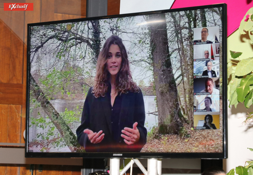 Pauline Hoarau, marraine de cette conférence Pauline Hoarau, marraine de cette conférence