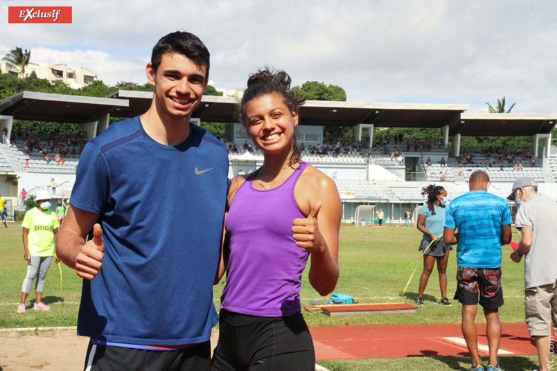 Théo et Maëva Bastien, un frère et une sœur qui portent haut les couleurs de La Réunion