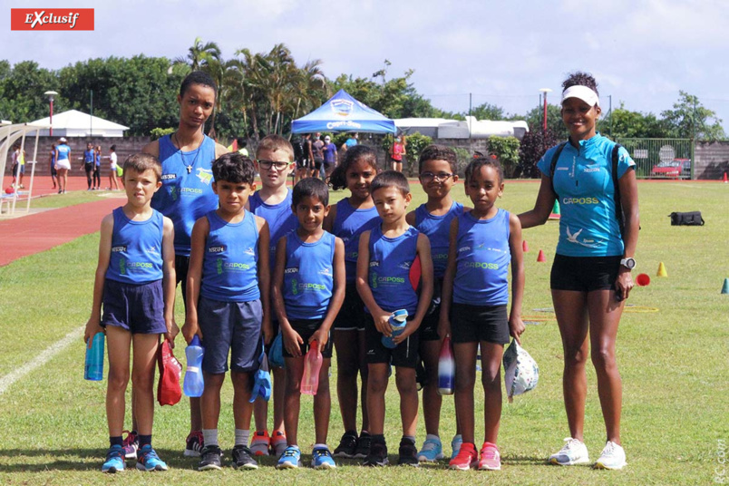 Des jeunes du CAPOSS sous la houlette de Christine Cavane Des jeunes du CAPOSS sous la houlette de Christine Cavane