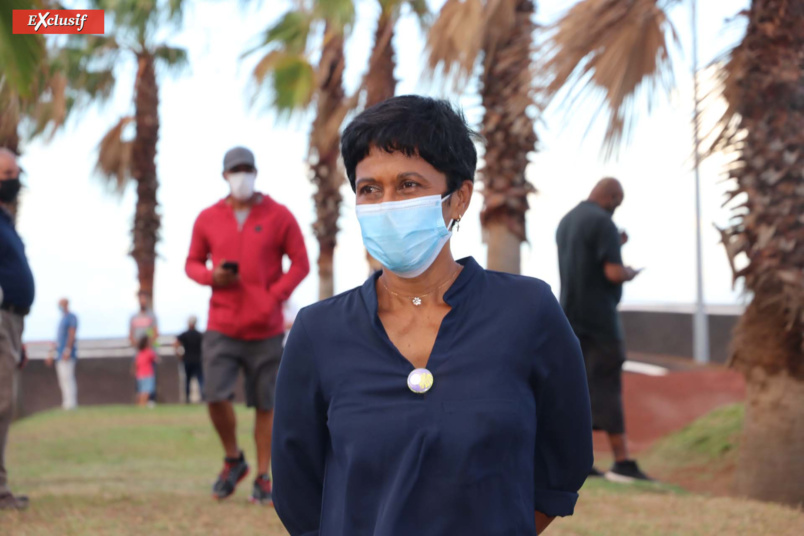 Ericka Bareigts, maire de Saint-Denis Ericka Bareigts, maire de Saint-Denis