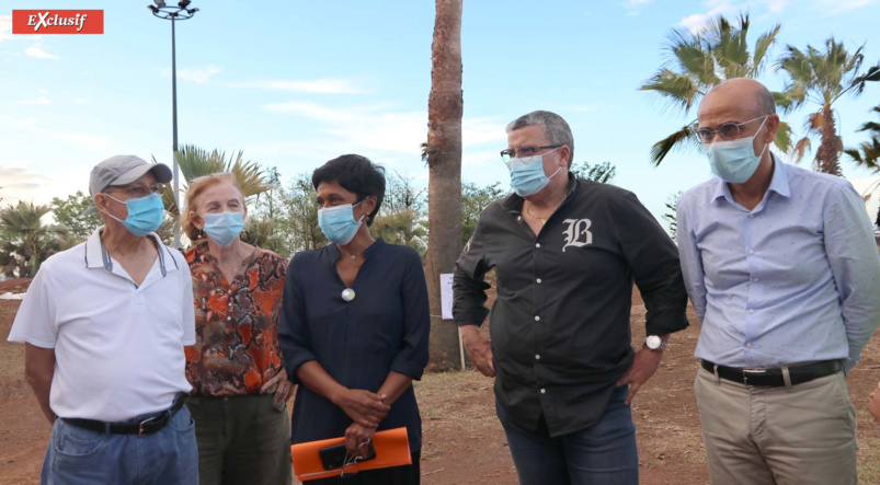 Inauguration de la nouvelle piste de bicross de Champ Fleuri à Saint-Denis Inauguration de la nouvelle piste de bicross de Champ Fleuri à Saint-Denis
