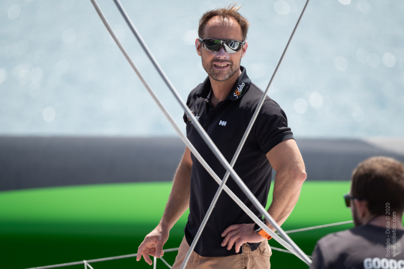 Thomas Coville le skipper