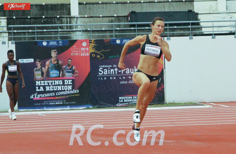 Ganna Kasyanova (Ukraine), 3 563 points à l'issue de la première journée Ganna Kasyanova (Ukraine), 3 563 points à l'issue de la première journée