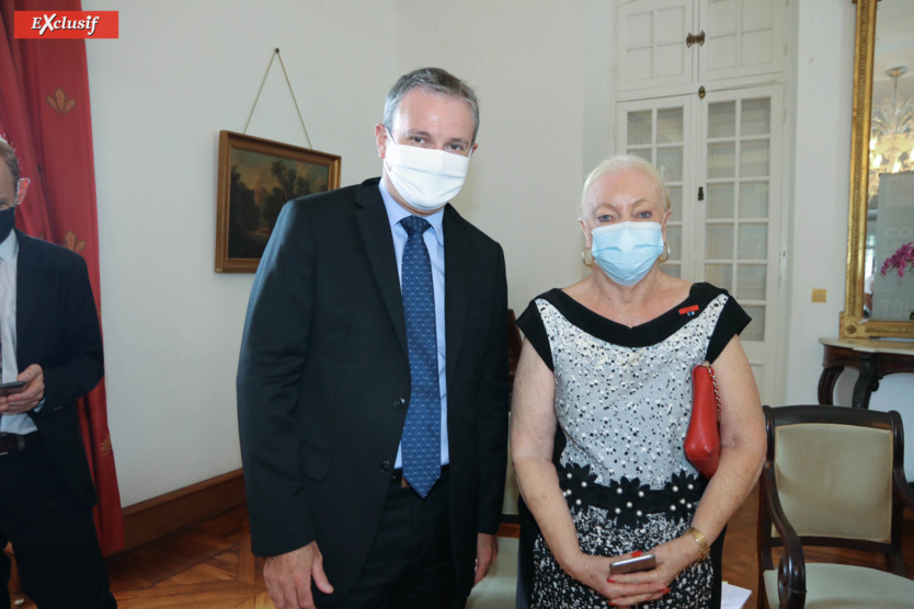 Le Préfet Jacques Billant et Madame Aude Le Préfet Jacques Billant et Madame Aude