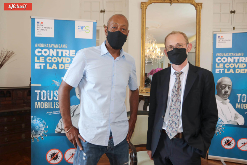 Jackson Richardson et Etienne Billot Jackson Richardson et Etienne Billot