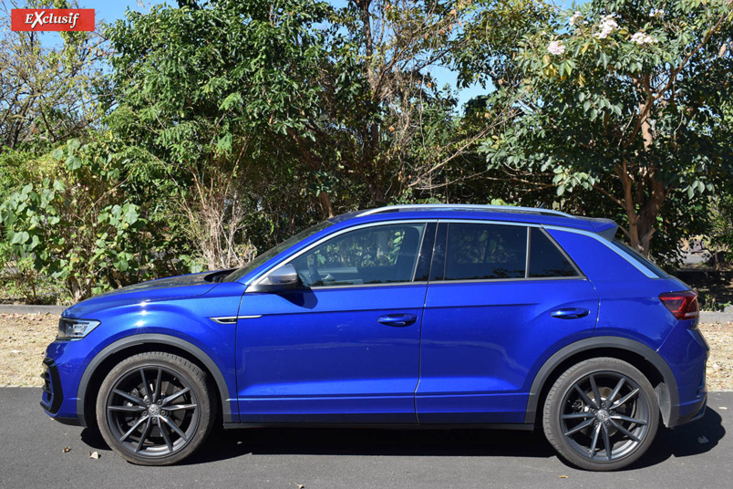 Une belle ligne pour ce T-Roc sportif Une belle ligne pour ce T-Roc sportif