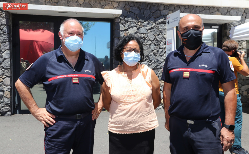 Vaccination contre la Covid-19: les pompiers premiers de cordée Vaccination contre la Covid-19: les pompiers premiers de cordée