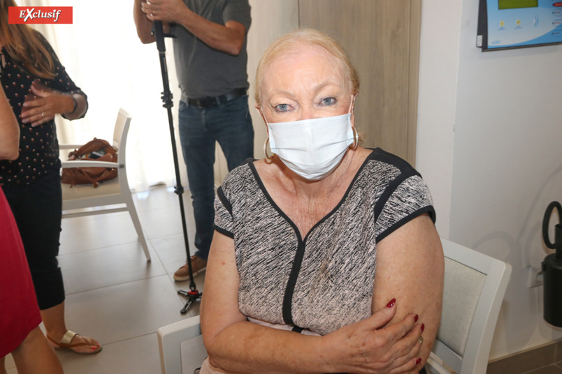 Aude Palant-Vergoz, marraine de l'EHPAD