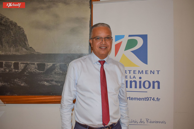 Cyrille Melchior, président du Département Cyrille Melchior, président du Département