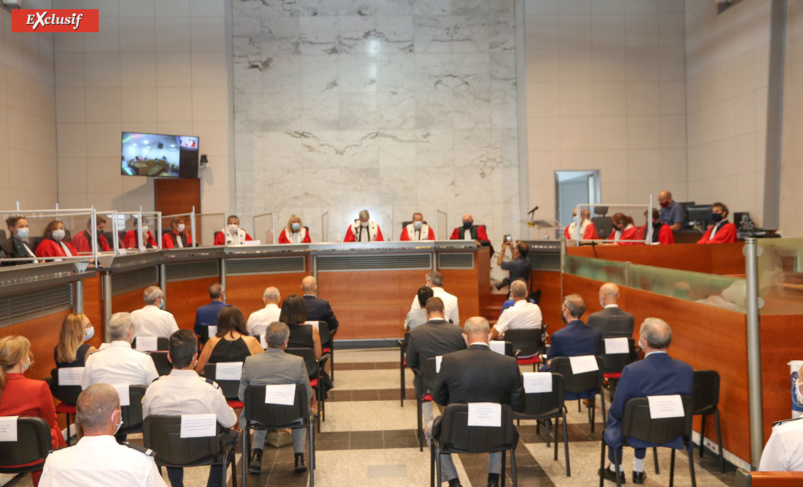 Une rentrée judiciaire en petit comité, Covid oblige... Une rentrée judiciaire en petit comité, Covid oblige...