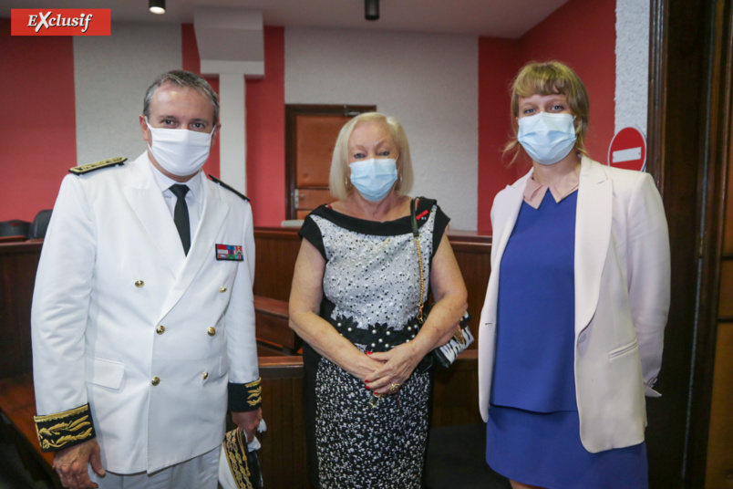 Jacques Billant, Préfet de La Réunion, Aude Palant Vergoz, et Camille Goyet, directrice de cabinet du Préfet Jacques Billant, Préfet de La Réunion, Aude Palant Vergoz, et Camille Goyet, directrice de cabinet du Préfet