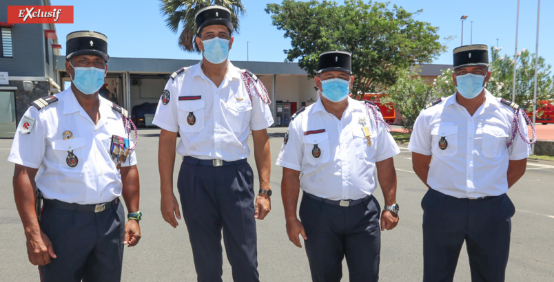 SDIS: Frédéric Léguillier nouveau commandant, médaille d'argent pour les pompiers