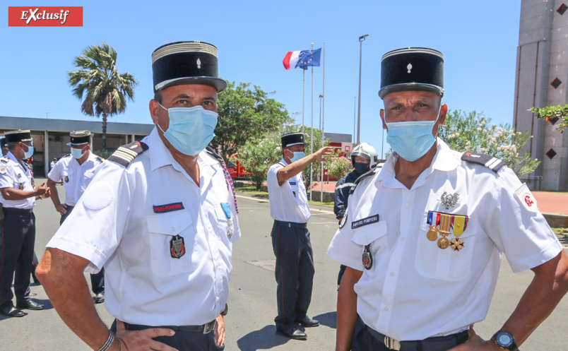 SDIS: Frédéric Léguillier nouveau commandant, médaille d'argent pour les pompiers