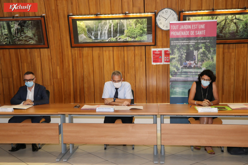 Benoît Sério, Michel-Henri Mattera, et Florence Schupp Benoît Sério, Michel-Henri Mattera, et Florence Schupp