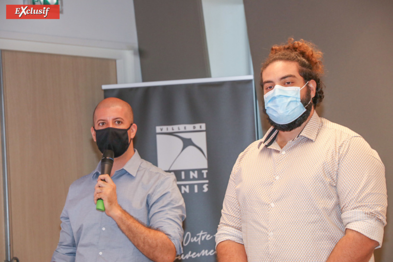 Jordan Payet et Olivier Lebreton, apprenants de Simplon Réunion Jordan Payet et Olivier Lebreton, apprenants de Simplon Réunion