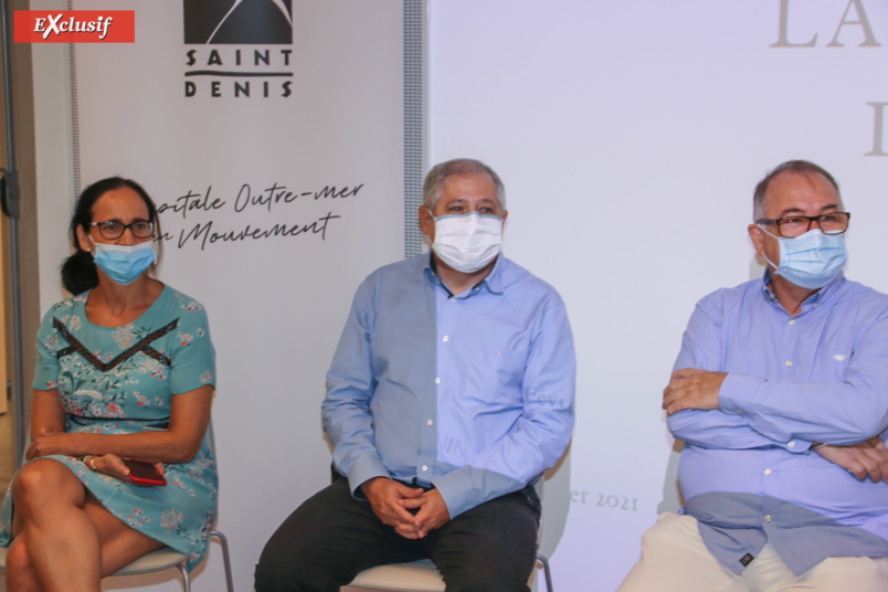 Isabelle Verougstrate, Frédéric Nicolas, et Philippe Lariche Isabelle Verougstrate, Frédéric Nicolas, et Philippe Lariche