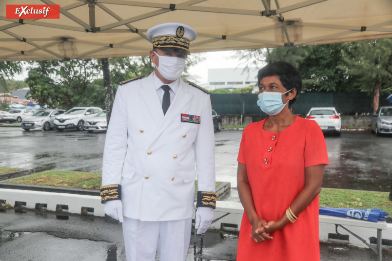 Jacques Billant, Préfet de La Réunion et Ericka Bareigts, maire de Saint-Denis Jacques Billant, Préfet de La Réunion et Ericka Bareigts, maire de Saint-Denis
