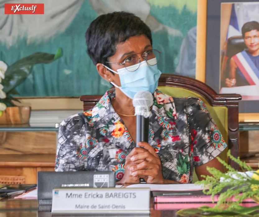 Ericka Bareigts, maire de Saint-Denis Ericka Bareigts, maire de Saint-Denis