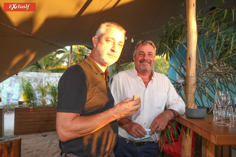 Marc Guilbert, directeur des pièces et services de la branche automobile du groupe Caillé, et Jean-Charles Cotto, directeur d'exploitation JCA Sud