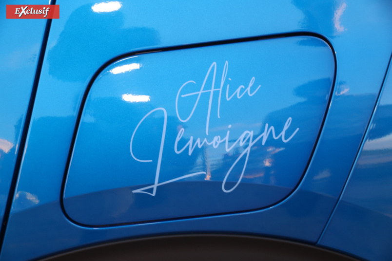 Voiture signée Alice!