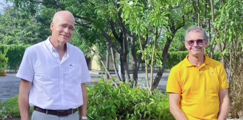 Professeur Von Theobald, président, et le docteur Philippe Ocquidant, vice-président Professeur Von Theobald, président, et le docteur Philippe Ocquidant, vice-président