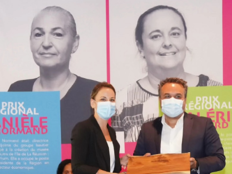 Anne-Laure Morel, dirigeante de Torskall, avec en arrière-plan les photos de Danièle Le Normand et Valérie Bénard Anne-Laure Morel, dirigeante de Torskall, avec en arrière-plan les photos de Danièle Le Normand et Valérie Bénard