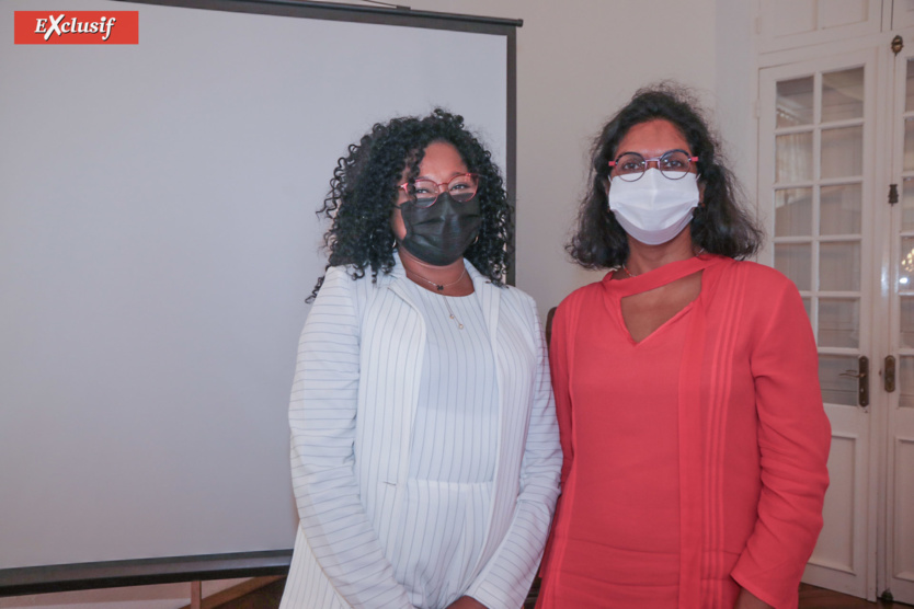 Carole Ledoyen et Nadine Caroupanin Carole Ledoyen et Nadine Caroupanin