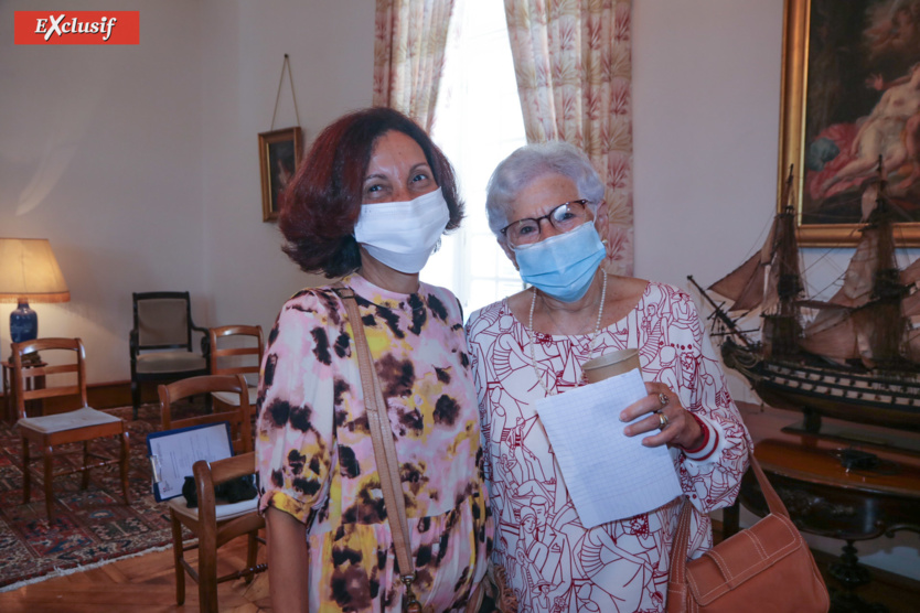 Evelyne Berrichon, collaboratice à la DRDFE, et Thérèse Baillif Evelyne Berrichon, collaboratice à la DRDFE, et Thérèse Baillif