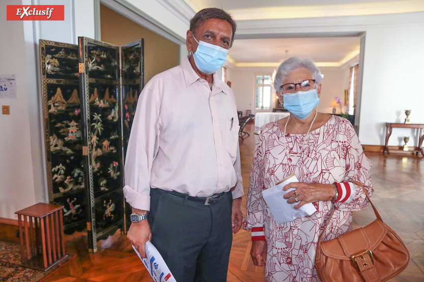 Aziz Patel et Thérèse Baillif Aziz Patel et Thérèse Baillif