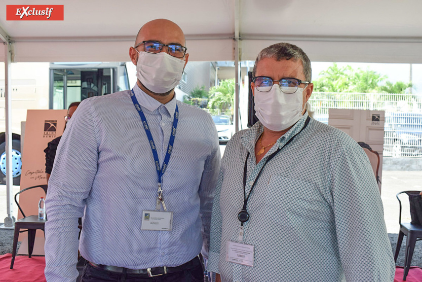 Nicolas Rupert, directeur général de la Sodiparc, et Gérard Françoise, président de la Sodiparc Nicolas Rupert, directeur général de la Sodiparc, et Gérard Françoise, président de la Sodiparc