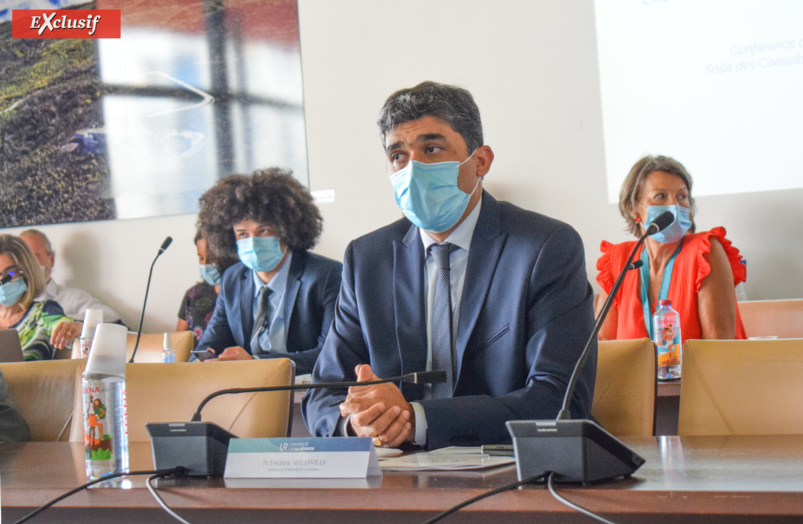 Frédéric Miranville, président de l'Université de La Réunion Frédéric Miranville, président de l'Université de La Réunion