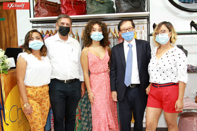 Tiffany Payet, Aziz Patel, Clara Roland, André Thien Ah Koon, et Farah Gossard Tiffany Payet, Aziz Patel, Clara Roland, André Thien Ah Koon, et Farah Gossard