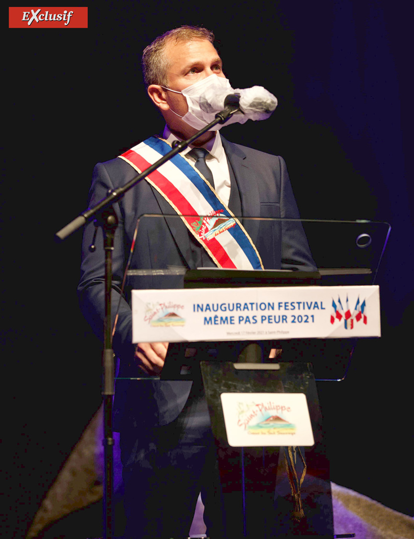 Olivier Rivière, maire de Saint-Philippe Olivier Rivière, maire de Saint-Philippe