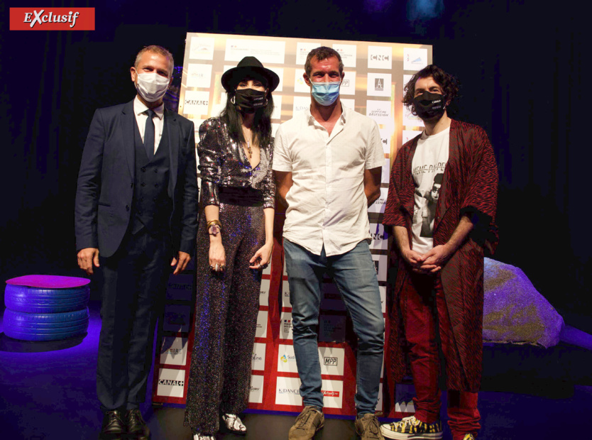 Olivier Rivière, Aurélia Mengin, David Bichet, directeur de Blyd Factory, et Nicolas Luquet Olivier Rivière, Aurélia Mengin, David Bichet, directeur de Blyd Factory, et Nicolas Luquet